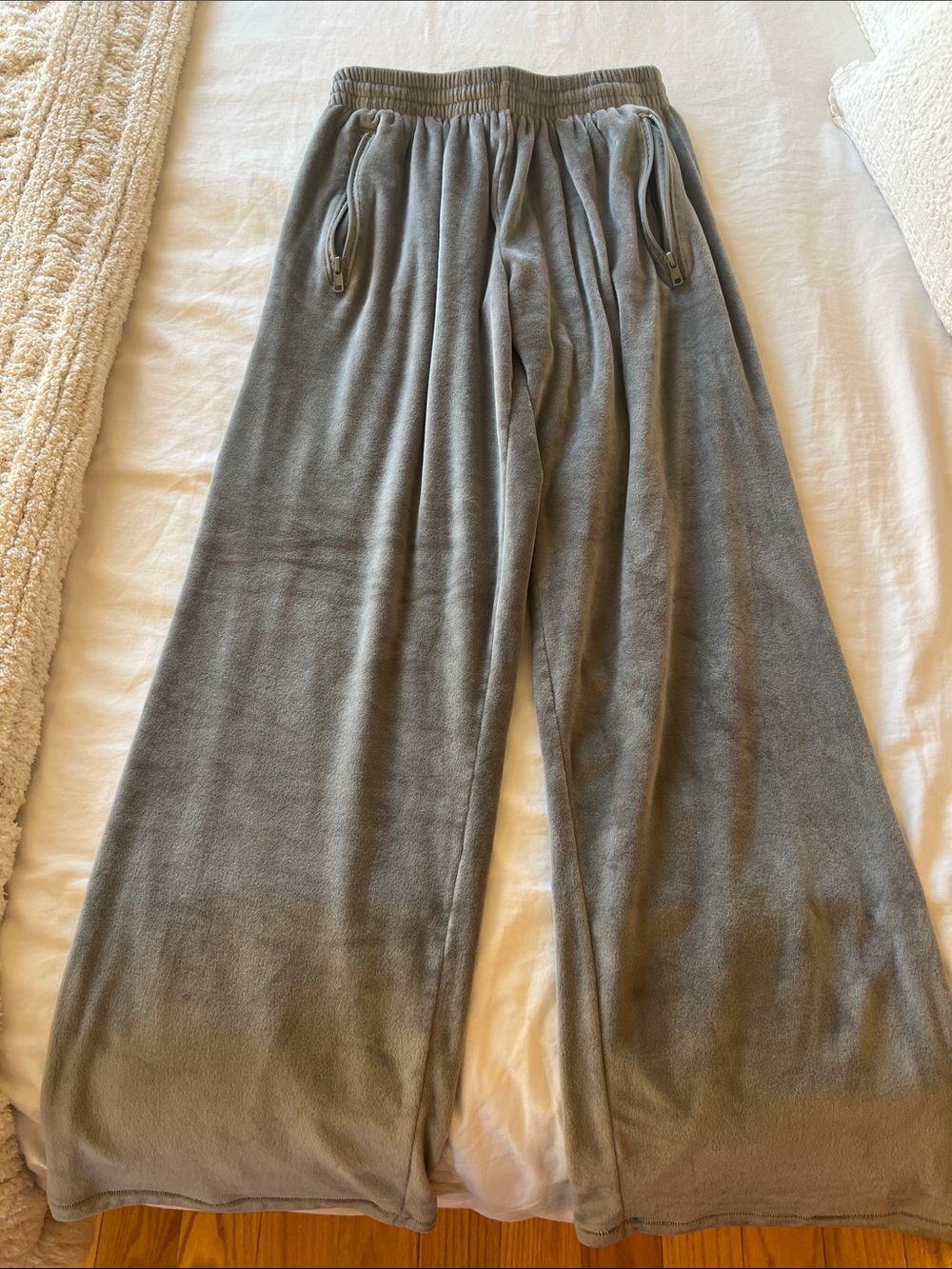SKIMS Velour Wide Leg Sweatpants